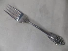 WALLACE GRAND BAROQUE STERLING SILVER SALAD FORK 6 1/2" NO MONOGRAM