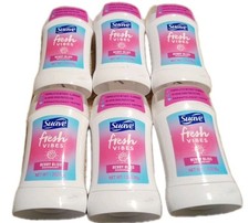 Lot Of 6 Suave Fresh Vibes Deodorant Berry Bliss 1.2oz,