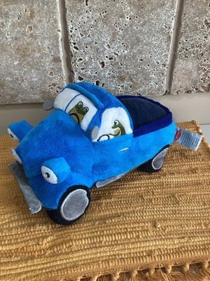 Yottoy Little Blue Truck w/Good Friend Toad (based on book) Plush Toy Horn Honks
