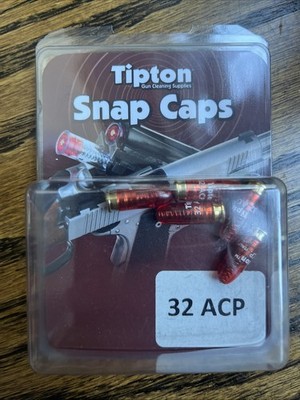 Tipton Snap Caps .380 ACP - Precision Metal Base - Pack Of 5 (337377)