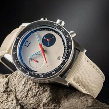 CILOA Herrenuhr Quarzuhr Leder Edelstahl Wasserdicht Geschenk