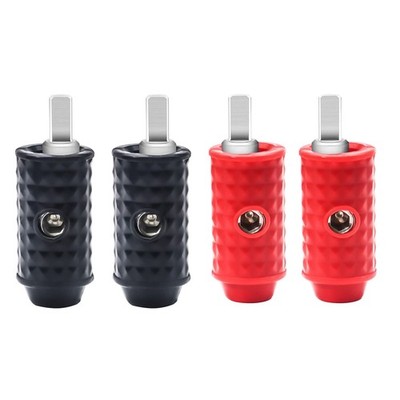 Recoil WR48Q Two Pairs Amplifier Power/Ground Input Wire Gauge Reducer Brass... 