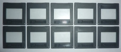 10 CADRES POSSO ANTINEWTON POUR DIAPOSITIVE 5 X 5 / 24 X 36 A CLIPS + VERRE - Photo 1/4