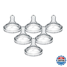 Dr. Brown'S Dr. Browns Natural Flow Level 2 Wide-Neck Baby Bottle Silicone