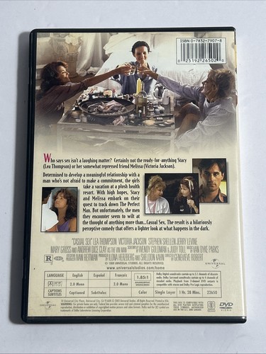 Casual Sex? (Brand New DVD, 1988) - Widescreen - See Description - Picture 2 of 6