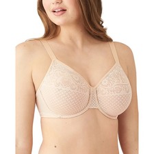 Wacoal Visual Effects Minimizer Underwire Bra style 857210 Sand nude size 38G