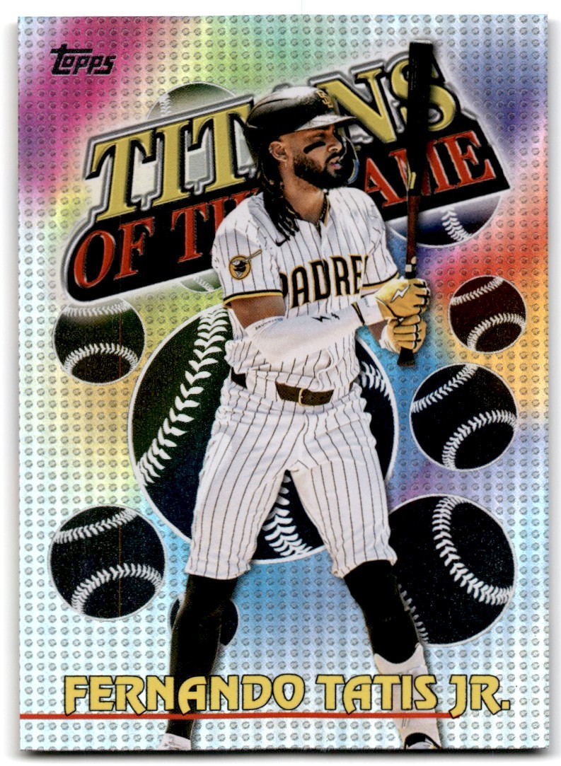 2026 Topps Series 1 Titans Of The Game Fernando Tatis Jr. San