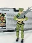 VINTAGE GI JOE ARAH LEATHERNECK 1986 COMPLETE WITH CARD HASBRO