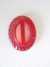 vintage czechoslovakia bakelite womens belt buckle