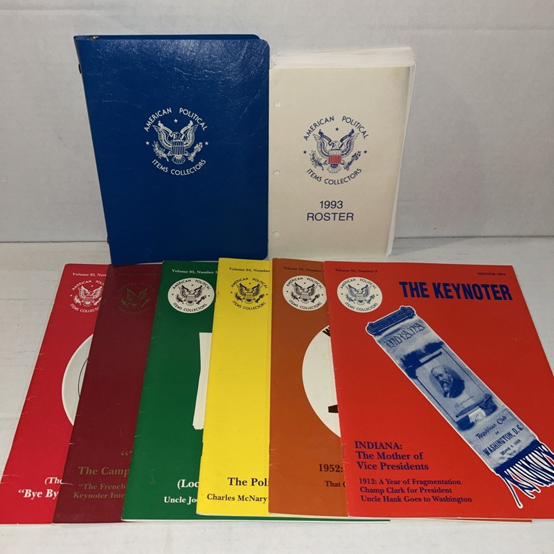 The Keynoter Magazines & American Political Items Collectors Roster(1993 & 1994)