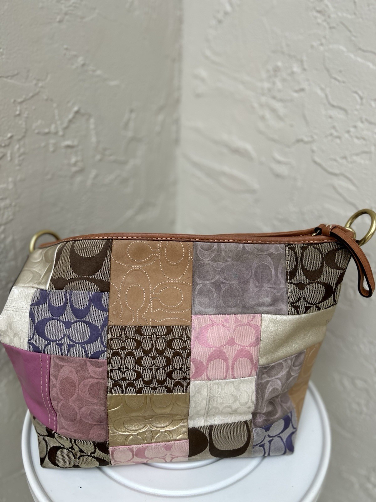 Coach patchwork Tote Bag From 2008 - image 2