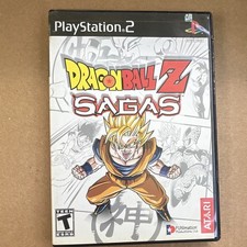 Atari Dragon Ball Z: Sagas for Sony PlayStation 2 PS2, T-Teen, NTSC-U/C