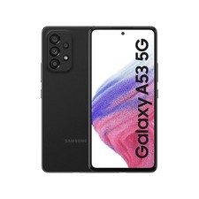 Samsung Galaxy A53 128GB Android Unlocked SIM 5G Black Mobile Smartphone D