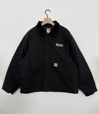 Vintage Carhartt Men’s Arctic J002 BLK Canvas Jacket Black XL Excellent USA Work