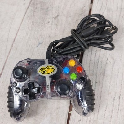 Mad Catz 4526 MACRO Original Xbox Controller - Clear 2004 No Breakaway - TESTED