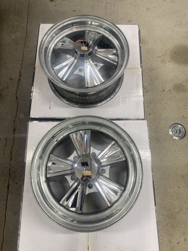 Hurst Wheel set Original thin shank Hurst wheels 4.75 14x6 GTO 442 4-3/4