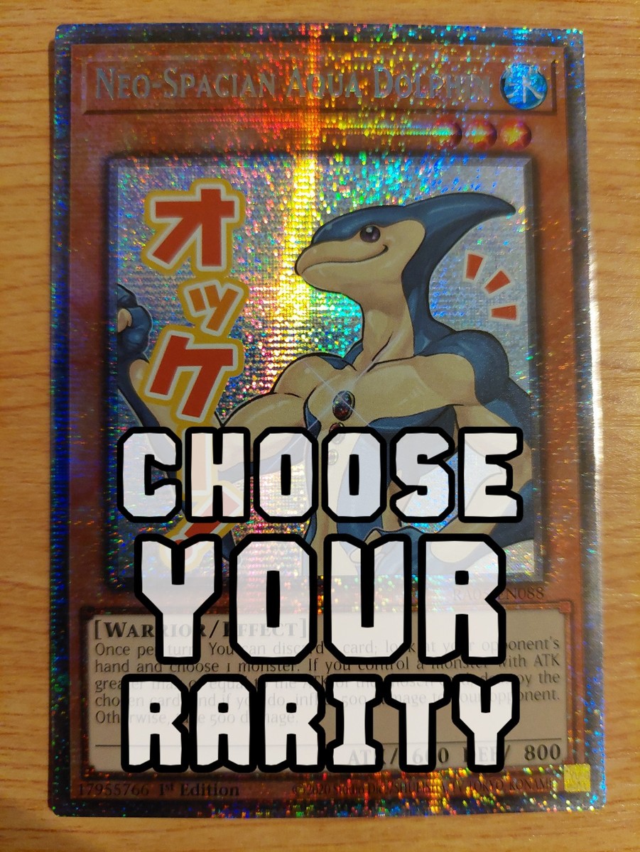 Neo-Spacian Aqua Dolphin (Stamped) - RA05-EN088 - Near Mint NM