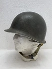 WW2 Original US M-1 Military Combat Helmet 966B