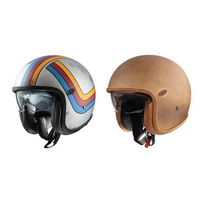 Premier Vintage Platinum Edition Jet Helmet Jet Roller Helmet Moped Helmet