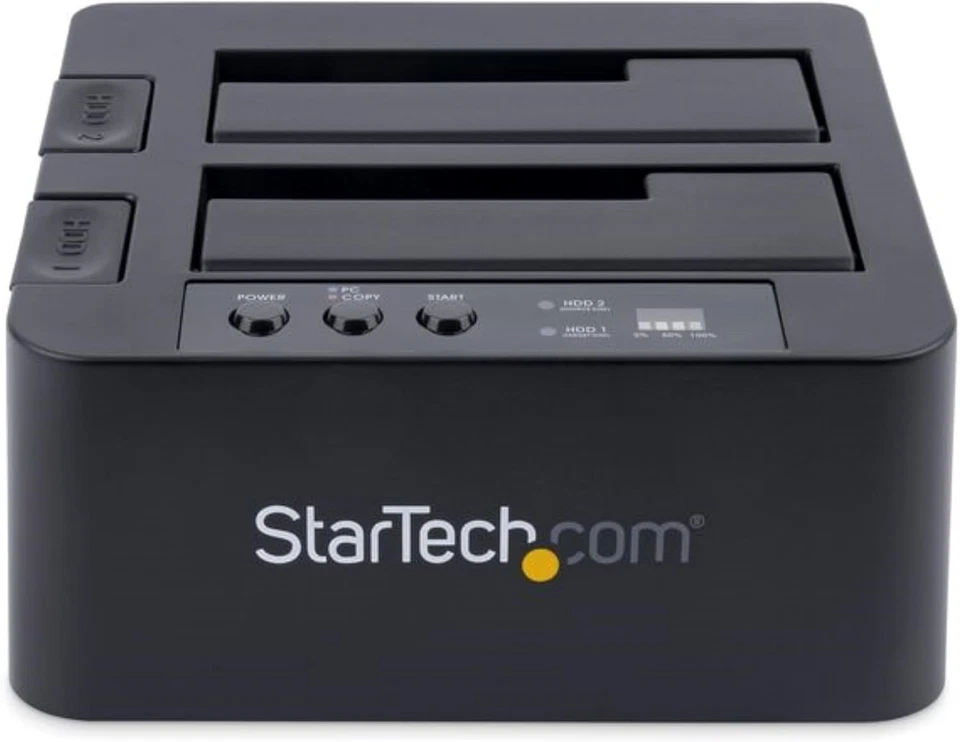 com Dual-Bay USB 3.0 to SATA and IDE Hard Drive Docking Station, USB Hard Dri... - Image 3 of 4