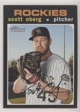 2020 Topps Heritage Scott Oberg #59 01c9