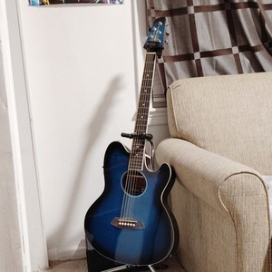 Ibanez Talman Acoustic One Broken String Comes With Electric Tuner