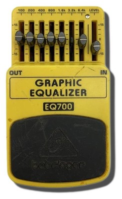 Behringer EQ700 Graphic Equalizer Pedal 7756 getestet & funktioniert