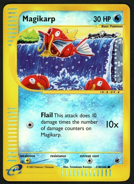 Magikarp [Reverse Holo] #118 (Expedition (2002))