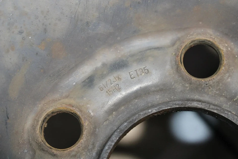 Opel Zafira B Felgen Stahlfelgen Winterreifen Reifen 195 65 R15 ET35 5 Loch - Bild 4 von 4