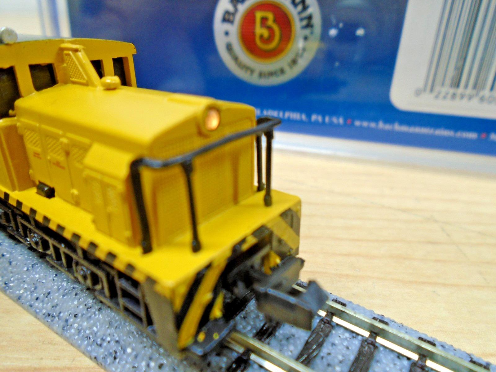 Bachman N Scale 60089 MDT Plymouth Diesel Loco Runs/Lights NMRA Couplers OB