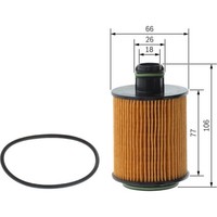 Bosch F 026 407 095 ÖLfilter FüR Opel Chevrolet ÖLreinigung Inspektion