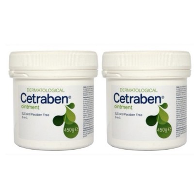 2x Cetraben Expert Skin Hydration Salbe 450g zur Linderung trockener Haut Ekzeme