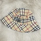Burberry London Bucket Hat Nova Check Size HC 22.4in Authentic Vintage Used