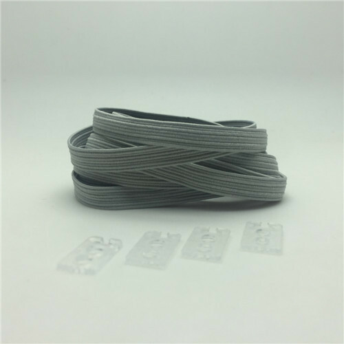 3 Paar No Tie Tieless flache elastische Schnürsenkel Schnüre für Turnschuhe Kinder Erwachsene - Bild 28 von 28