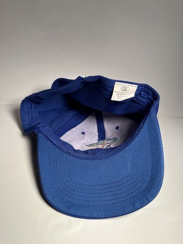 Columbus GA Cottonmouths Hat Cap Hockey Team Defunct Snake Logo Blue StrapBack - 第 2/4 張圖片