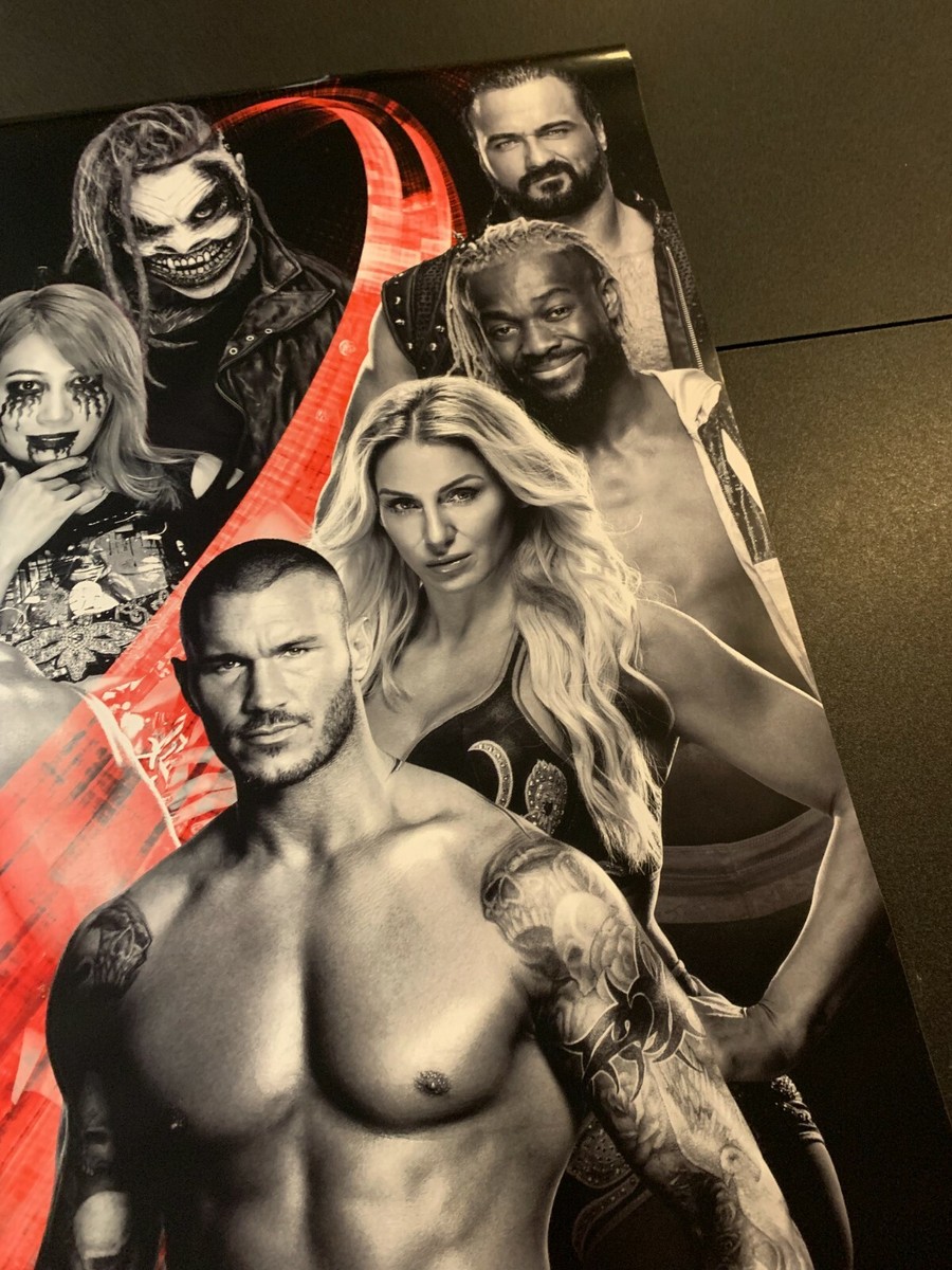 値下げ】WWE NXTスーパースター 直筆サインポスター 2020 WWE