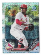 2019 Bowman Chrome 1s Prospects Mojo Refractor #BCP-142 Genesis Cabrera