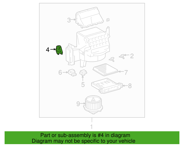 LEXUS GENUINE 87106-48150 87106-0E050 SERVO SUB-ASSEMBLY