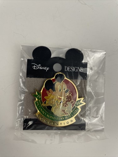 Walt Disney World 1994 Mickey Teddy Bear & Doll Pin!!!