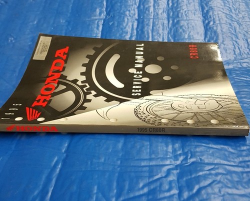 OEM HONDA MOTORCYCLE SERVICE MANUAL 1995 CR80R DIRT BIKE 61GBF00 - Picture 3 of 3