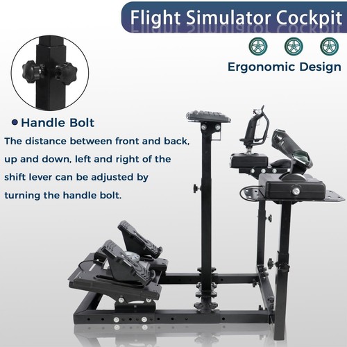 Hottoby Racing Simulator Cockpit or PC Handbrake Fit for Logitech G923 G29 G920 - Picture 7 of 17