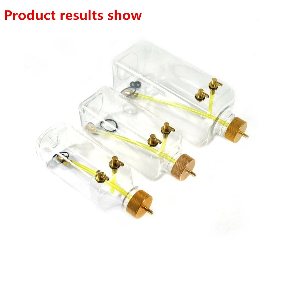 1 Pair Oil Nozzle Parts Metal Tank Accessories for Transparent Fuel Gas plane - Image 2 of 2