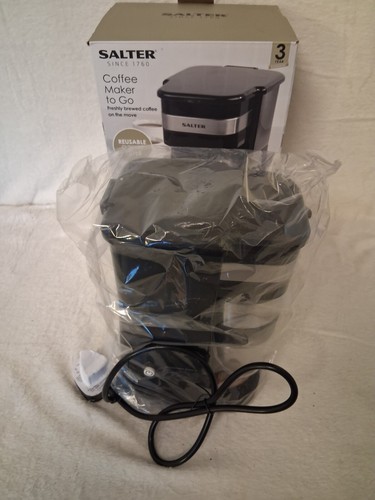 New Salter Coffee Maker to Go 420ml 700W Personal Filter Coffee Machine
