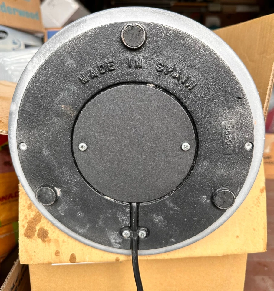 Lampada da terra piantana stelo e base in acciaio cromato con ghisa attacco E27 - Immagine 4 di 4