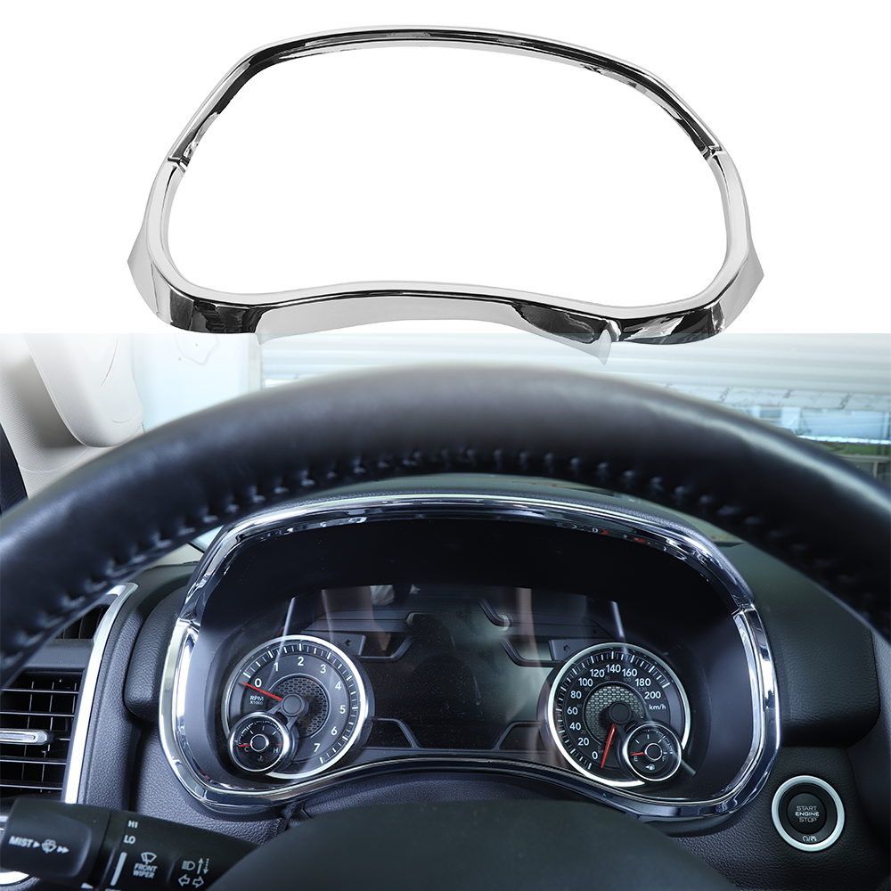 Dashboard Meter Frame Cover Trim Decor Accessories For Dodge Ram 1500 2018+