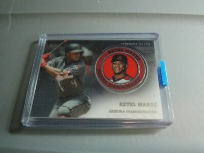 2020 Topps Ketel Marte Commemorative Player Medallion Coin #TPM-KM Diamondbacks