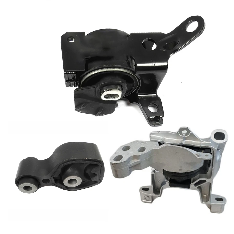 3PCS Engine Motor & Transmission Mount Auto Trans For 2014-2016 Mazda 3 2.0L - Image 2 of 4