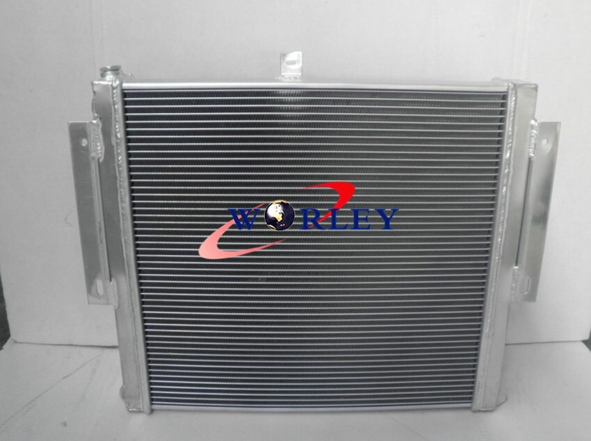 3 Row 1986 1987 1988 aluminum radiator mazda RX7 FC3S RX-7 FC-3S S4 MT ...