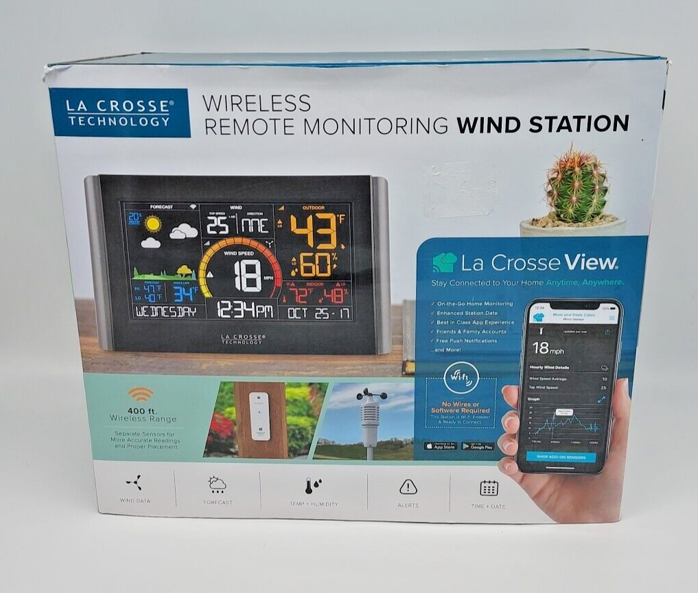 La Crosse Technology V21WTH Wireless WiFi Weather Station