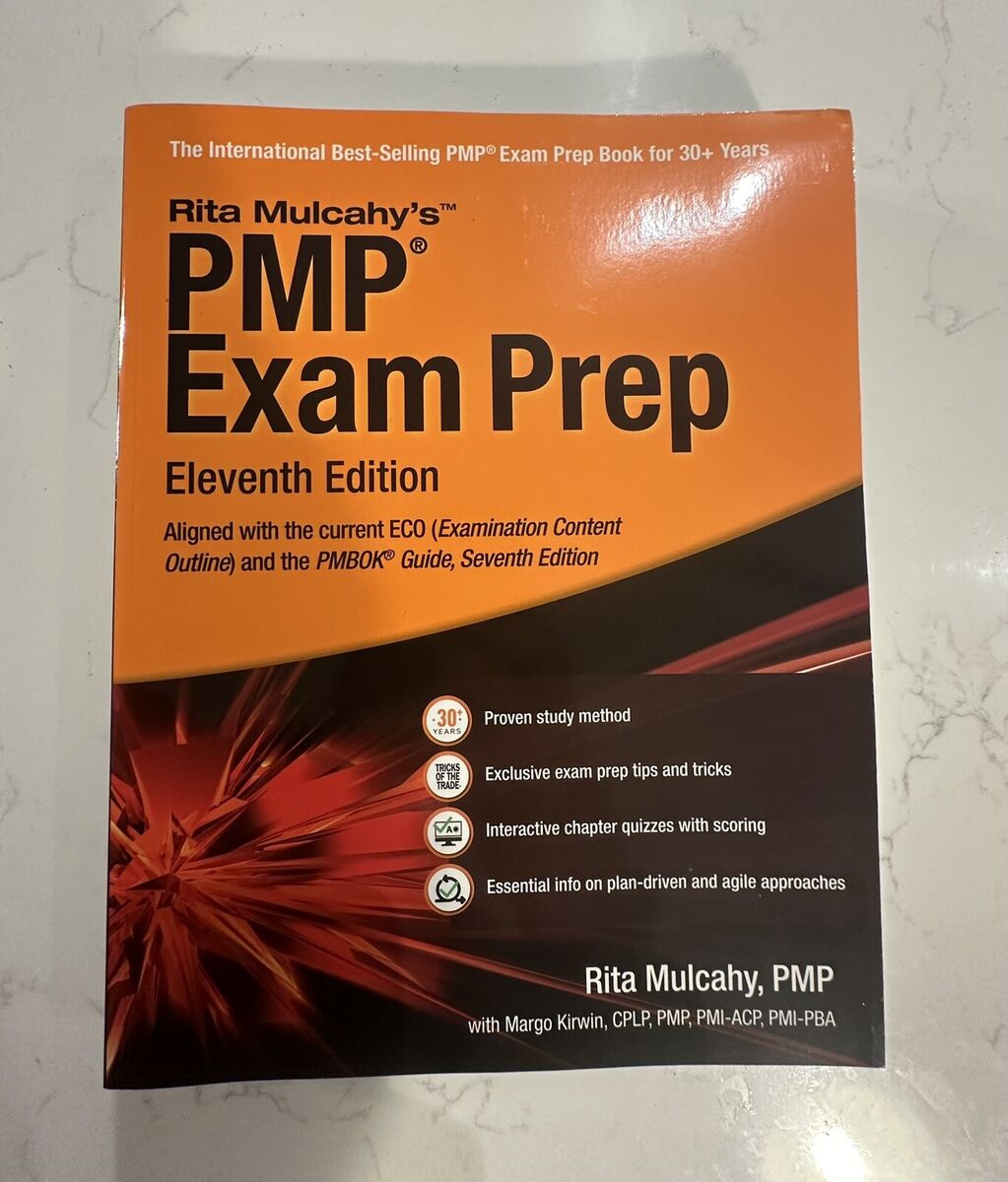 Rita Mulcahy PMP Exam Prep, Eleventh 11th Edition | eBay Rita Mulcahy PMP Exam Prep, Eleventh 11th Edition | eBay
